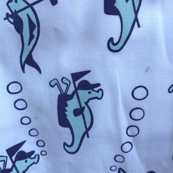 Vintage The Vested Gentress Skort 1970s Golf Seahorse Size 10 - Picture 4 of 4